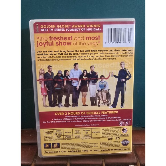 Glee: The Complete First Season 8 Disc DVD Set Target Exclusive Bonus Disc - Picture 2 of 7